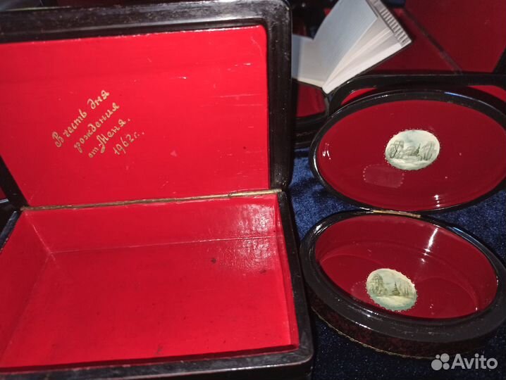 Лот шкатулок Федоскино, Мстёра