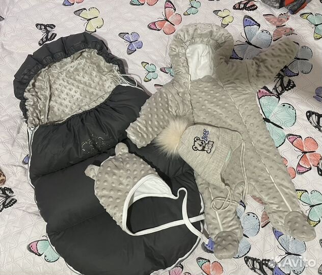 Конверт на выписку зимний