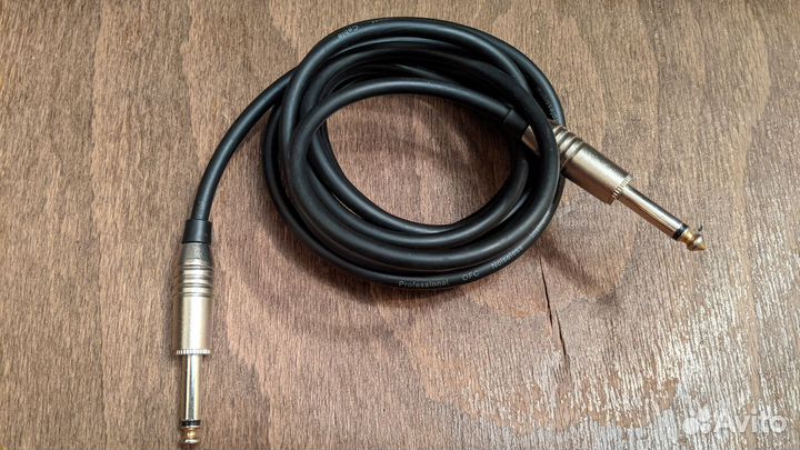 Кабель инструментальный jack 6.5 разборный