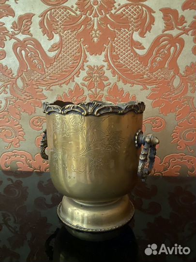 Антиквариат ваза ведро для шампанского