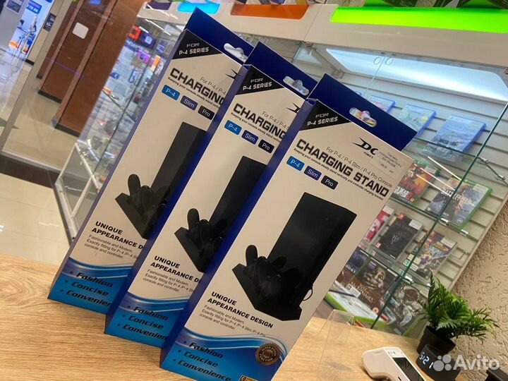 Мультифункциональная станция для PS4 dobe TP4-023B