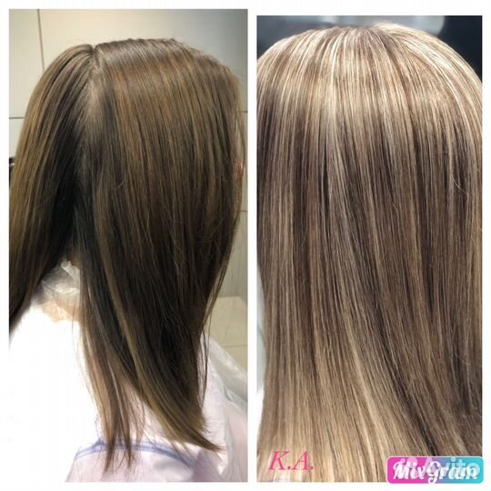 Окрашивание волос