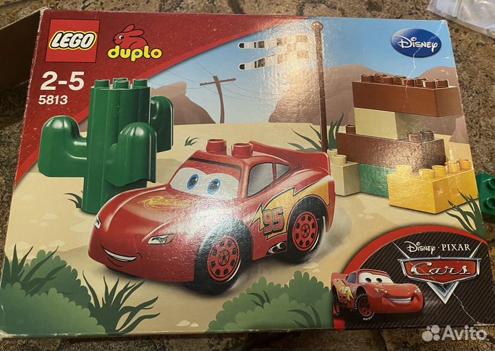 Lego Duplo Молния маккуин