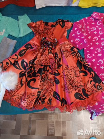 Вещи на девочку 4-6 лет