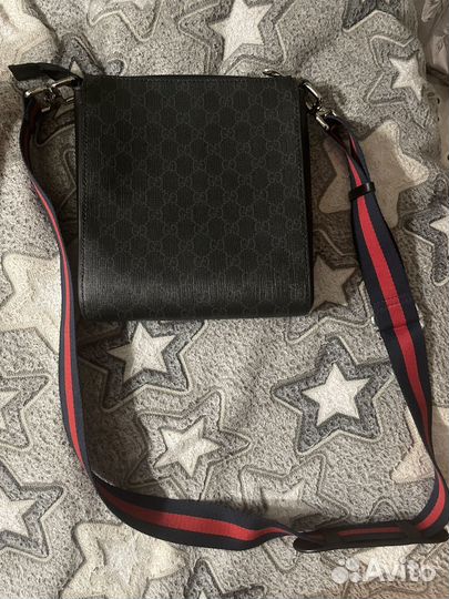 Gucci gg supreme сумка