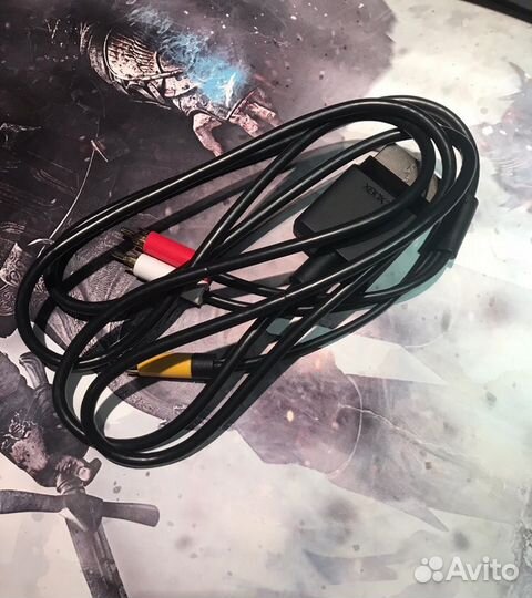 Видеокабель для Xbox 360 AV