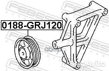 Ролик обводной 0188-GRJ120 0188-GRJ120 Febest