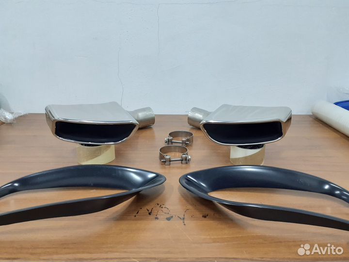 Накладки с насадками BMW X 6 E 71 от версии X6 5.0