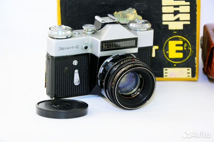 Зенит Е Зеркальный фотоаппарат СССР ранний М39