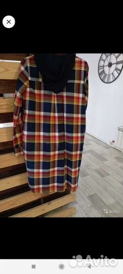 Платье халат с капюшоном