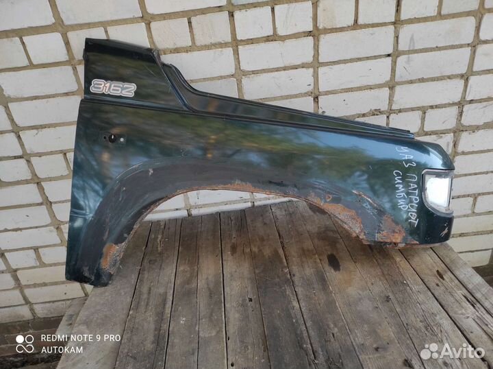 Крыло правое УАЗ Патриот Симбир