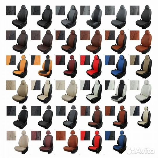 Чехлы на сидeния Chevrolet Malibu viii 2011-2016