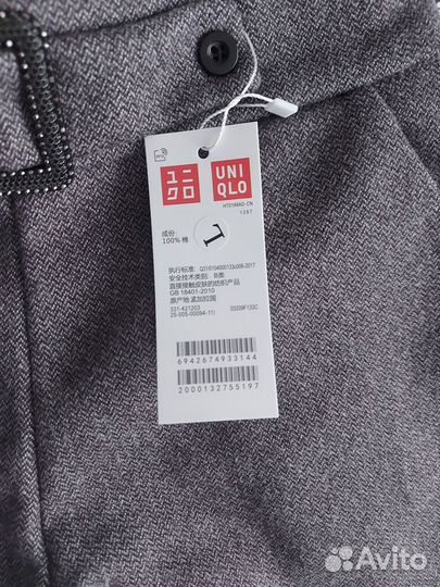 Утепленные брюки uniqlo 44р