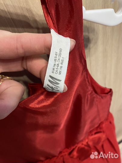 Нарядное платье для девочки 116 122