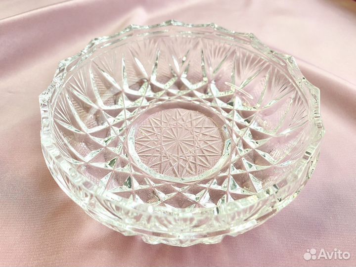Розетки для варенья хрустальные СССР