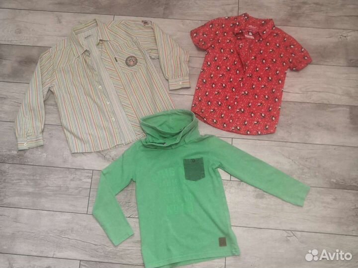 Рубашки на мальчика 3-4-5-6 лет