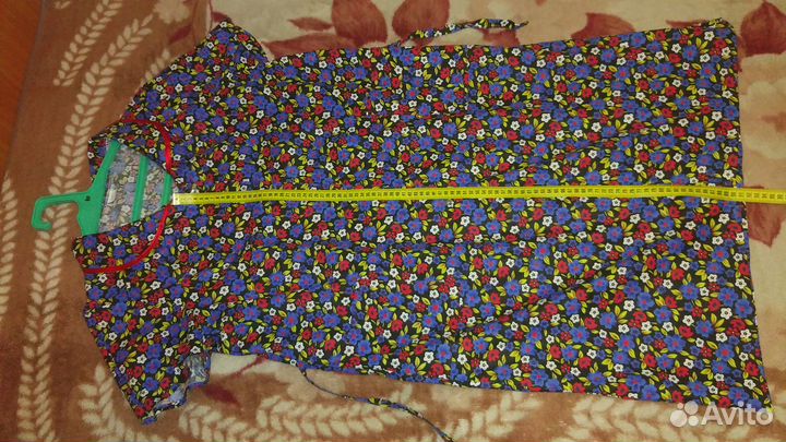 Халат домашний с коротким рукавом