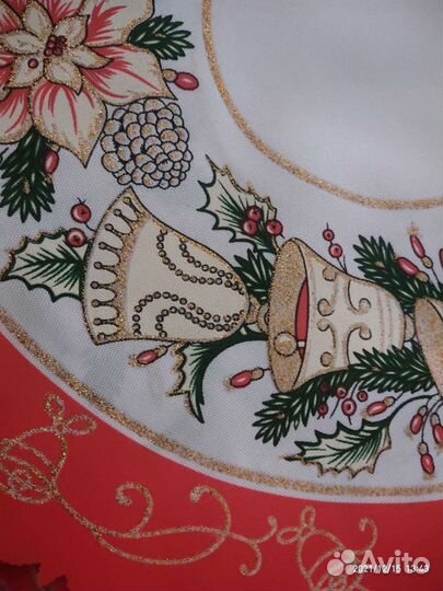 Салфетка новогодняя рождественская