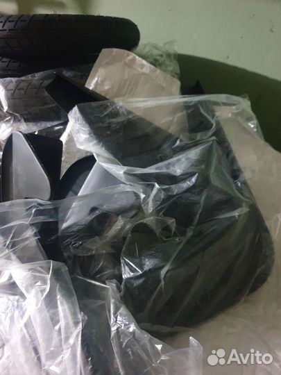 Комплект брызговики на Volkswagen Polo