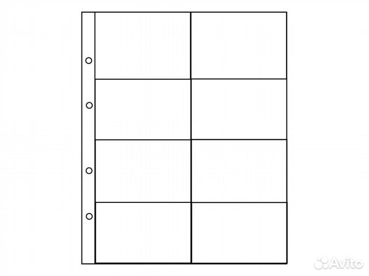 Альбомы, листы для монет и бон