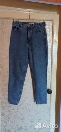 Джинсы Zara mom fit р. 40
