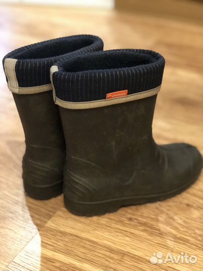 Сапоги резиновые с тёплым сапожком Demar