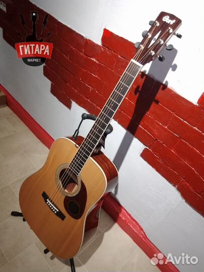 Гитара массив ели Cort earth100 NAT