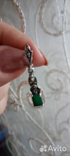 Серебряные серьги
