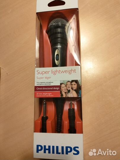 Проводной микрофон Philips sbcmd110