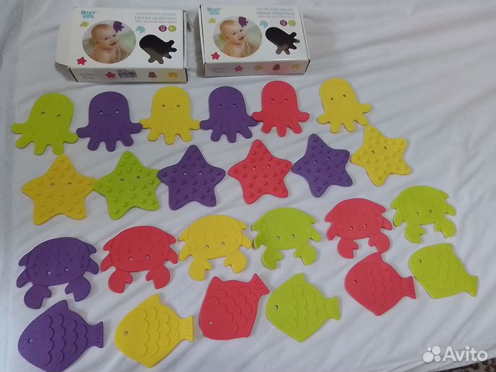 Мини коврики для ванной Roxi-kids 24 шт