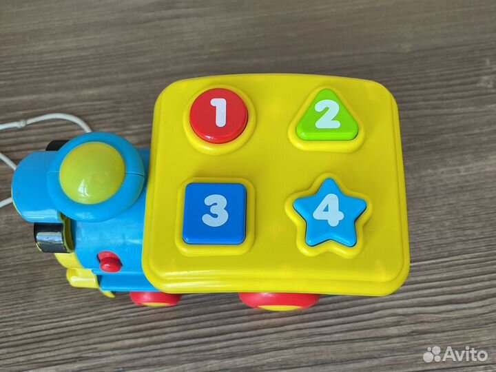 Паровозик обучающий