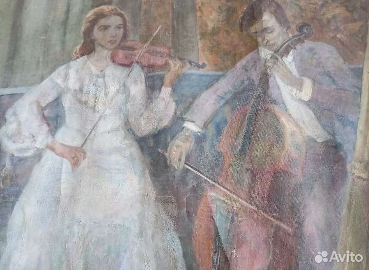 Картина живопись СССР подарок