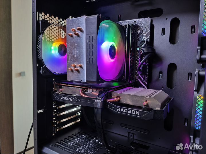 Игровой комп Intel 12400F + AsRock RX 6600 8Gb