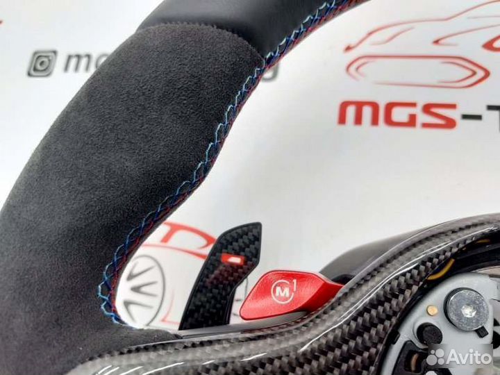 Руль M3 BMW 3 cерия G20 алькантара карбон подогрев