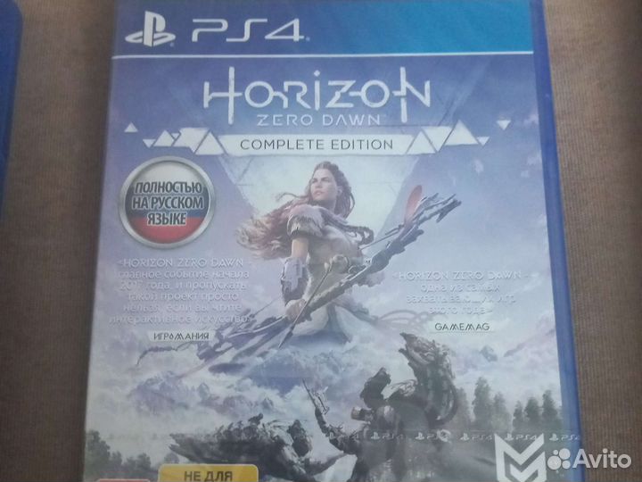 Игры для приставок ps4 Horizon zero dawn