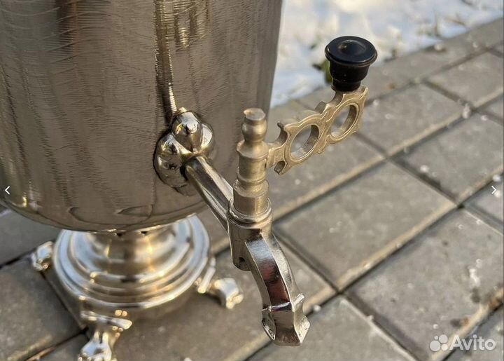 Самовар дровяной тульский новый 5л