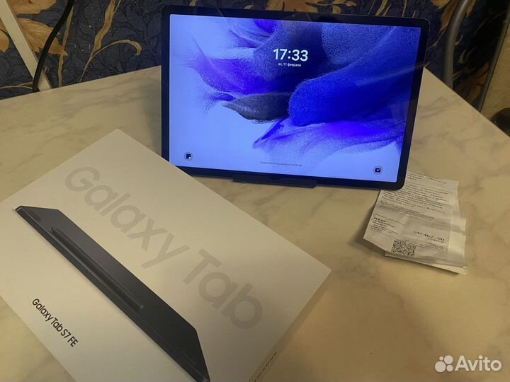 Samsung Galaxy Tab S7 FE черный /64 гб