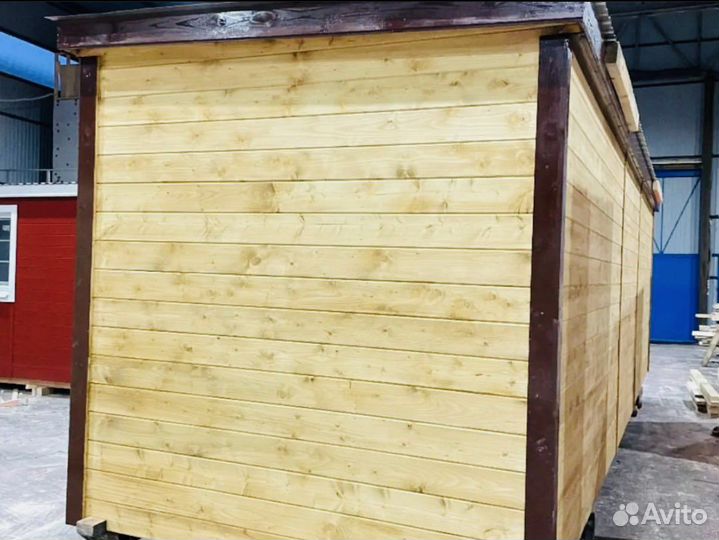 Бытовка деревянная утепленая 3м 4м 6м