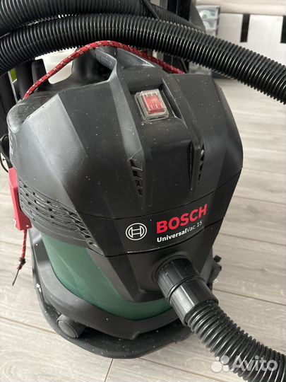 Строительный пылесос bosch universalvac 15