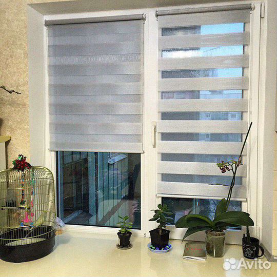 Рулонные шторы, жалюзи B6