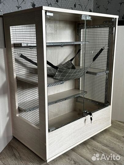 Новая витрина для шиншилл (доставка)