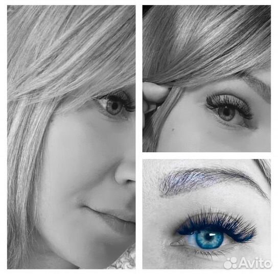 Наращивание ресниц,перманент(губы,брови,глаза)