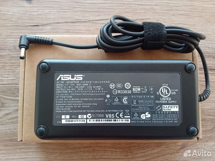 Блок питания ADP-150NB D 19.5V 7.7A ориг Asus MSI
