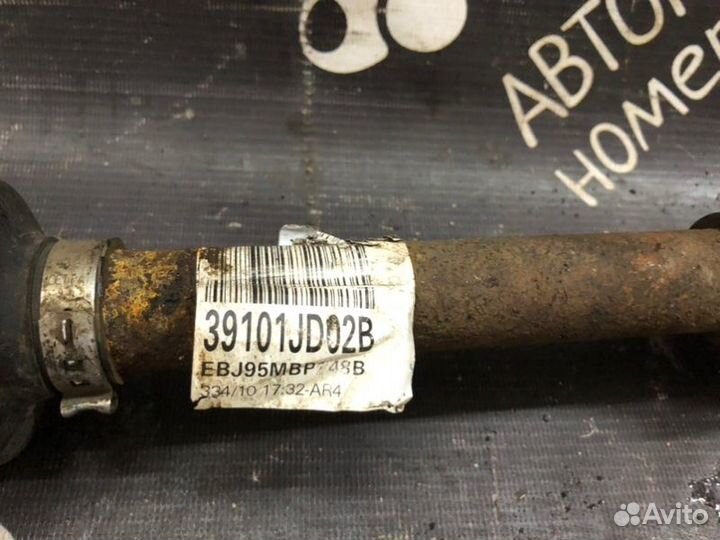 Привод передний левый Nissan Qashqai J10E 1.6