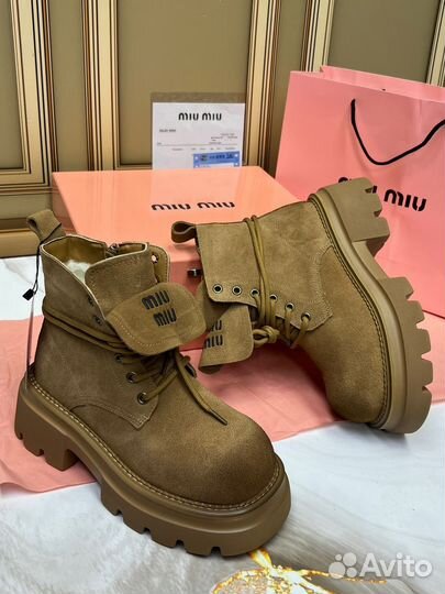 Ботинки зимние Miu Miu