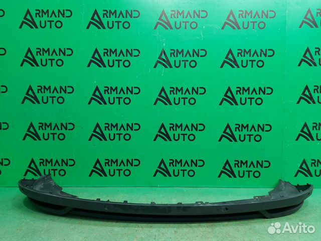 Юбка бампера задняя Skoda Rapid 2 2020