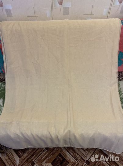 Тюль кремовый