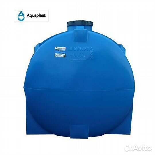 Резервуар пластиковый 5 тонн для гсм и топлива (го