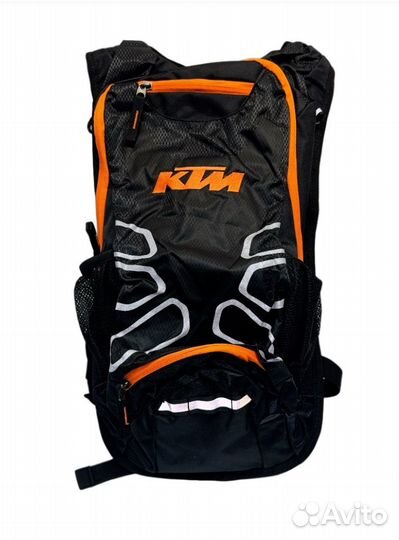 Рюкзак с гидратором ogio KTM оранжевый серый