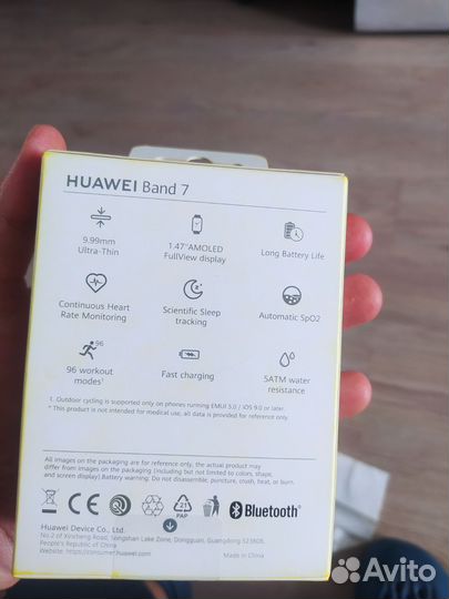 Новый смарт часы Huawei Band 7